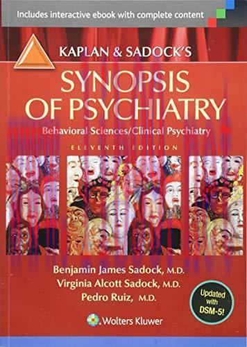 [AME]Kaplan and Sadock's Synopsis of Psychiatry: Behavioral Sciences/Clinical Psychiatry, 11th ...