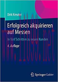 (PDF)Erfolgreich akquirieren auf Messen: In fünf Schritten zu neuen Kunden (German Edition) 4th...