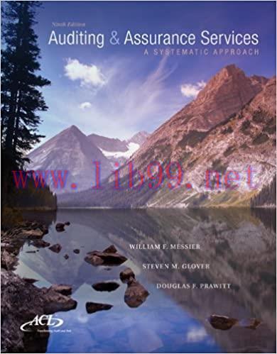 Solution Manual for Auditing & Assurance Services: A Systematic Approach 9th Edition by William...
