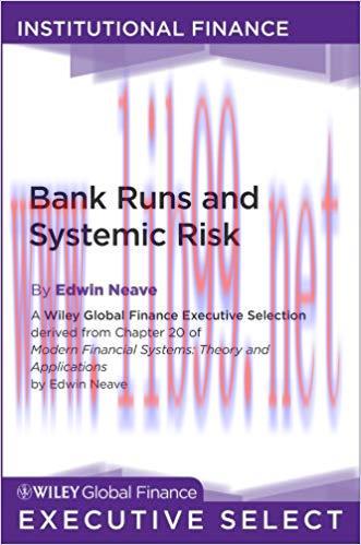 (PDF)Bank Runs and Systemic Risk 1st Edition