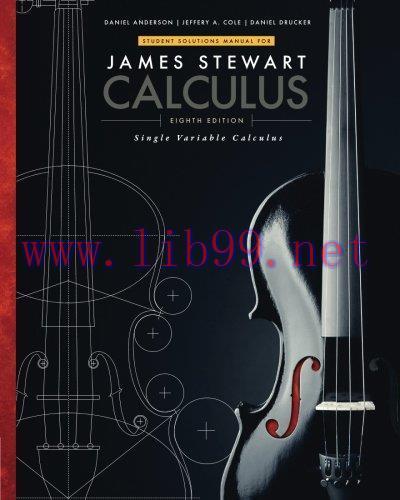 [FOX-Ebook]Student Solutions Manual for Single Variable Calculus, 8th Edition