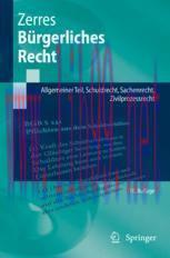 [PDF]Bürgerliches Recht: Allgemeiner Teil, Schuldrecht, Sachenrecht, Zivilprozessrecht