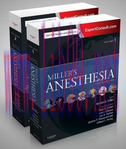 [AME]Miller’s Anesthesia, 2-Volume Set, 8th Edition (ORIGINAL PDF from_ Publisher)