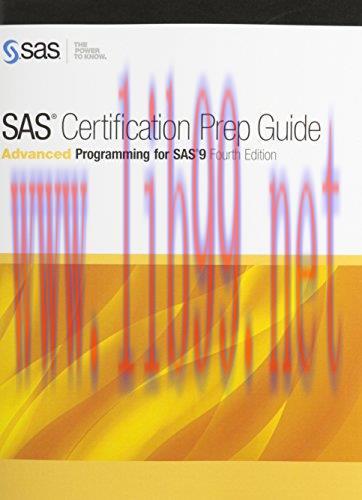 [FOX-Ebook]SAS Certification Prep Guide: Advanced Programming for SAS 9, 4th Edition