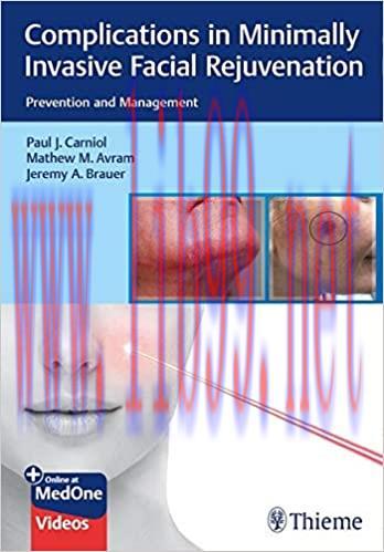 [PDF]Complications in Minimally Invasive Facial Rejuvenation: Prevention and Management PDF+VID...