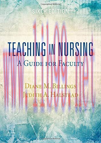 [AME]Teaching in Nursing: A Guide for Faculty, 6ed (ePub+azw3+Converted PDF)