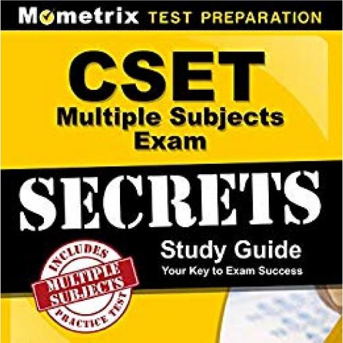 CSET Multiple Subjects Exam Secrets Study Guide - Wei Zhi