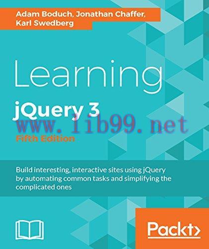 [FOX-Ebook]Learning jQuery 3, 5th Edition
