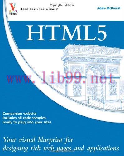 [FOX-Ebook]HTML5: Your visual blueprint for designing rich Web pages and applications