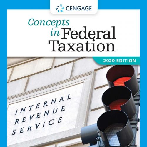 3P-EBK_ CONCEPTS FEDERAL TAXATION 2020 27th - Wei Zhi