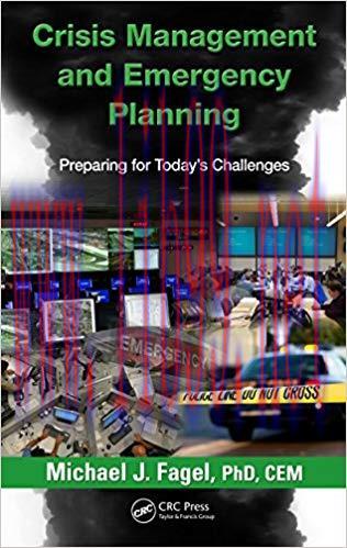 (PDF)Crisis Management and Emergency Planning: Preparing for Today’s Challenges 1st Edition