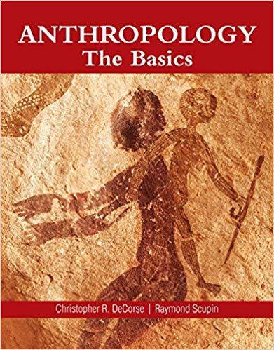 (Test Bank)Anthropology The Basics 1st Edition 1e by Christopher R. DeCorse.zip