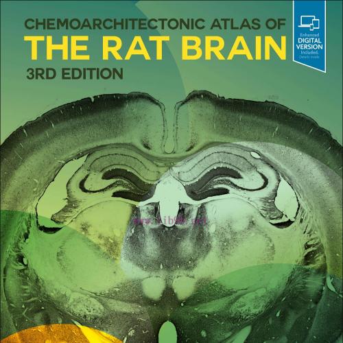 [AME]Chemoarchitectonic Atlas of the Rat Brain, 3rd Edition (EPUB)