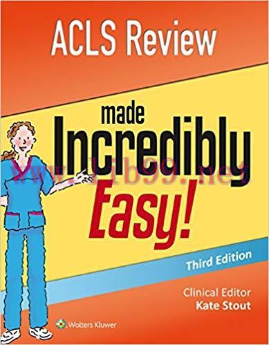 (PDF)ACLS Review Made Incredibly Easy (Incredibly Easy! Series®) 3rd Edition