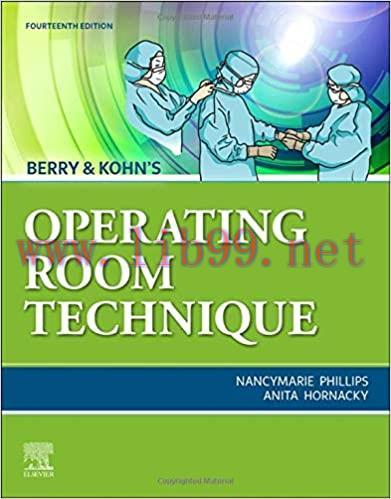 [AME]Berry & Kohn's Operating Room Technique, 14th Edition (True PDF)