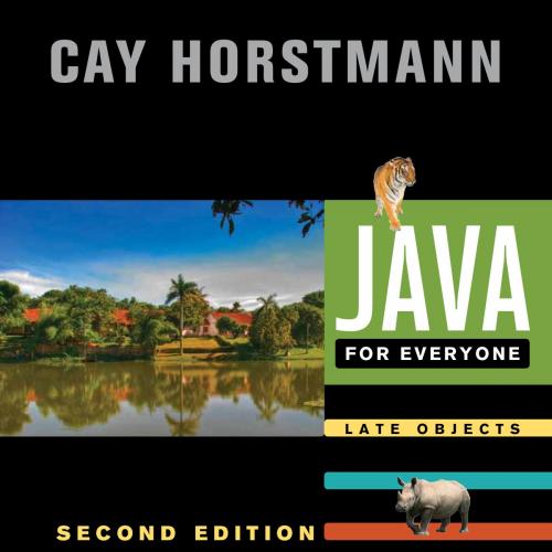 Java For Everyone Late Objects 2nd Edition