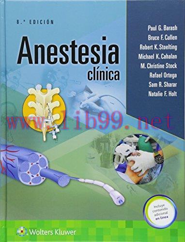 [AME]Anestesia clínica, 8ed (Spanish Edition) (HQ PDF)