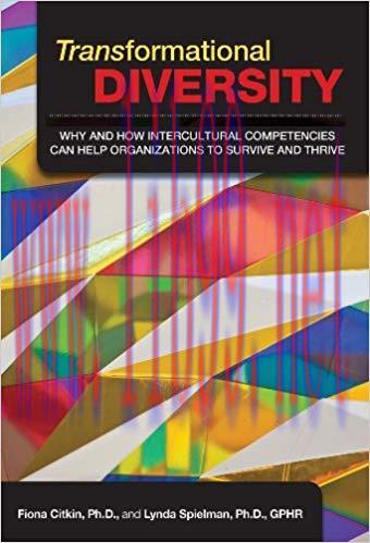 (PDF)Transformational Diversity: Why and How Intercultural Competencies Can Help Organizations ...