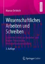 [PDF]Wissenschaftliches Arbeiten und Schreiben: Schritt für Schritt zur Bachelor- und Master-Th...