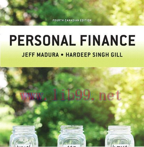 (PDF)Personal Finance, 4th Canadian Edition By Madura