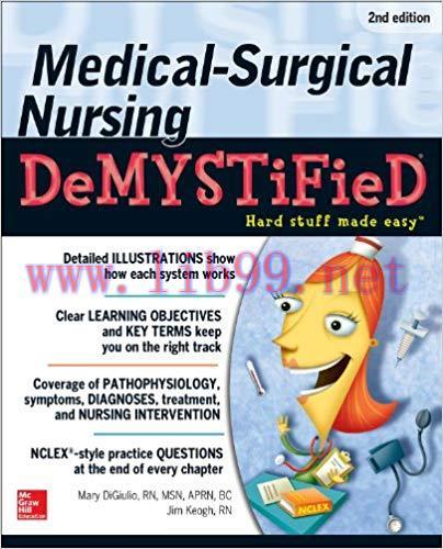 (PDF)Medical-Surgical Nursing Demystified, Second Edition 2nd Edition