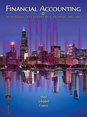 [FOX-Ebook]Financial Accounting: An Introduction to Concepts, Methods and Uses, 14th Edition