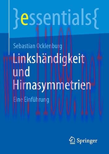 [AME]Linkshändigkeit und Hirnasymmetrien: Eine Einführung (essentials) (German Edition) (Origin...