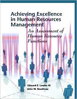 (PDF)Achieving Excellence in Human Resources Management: An Assessment of Human Resource Functi...