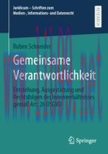 [PDF]Gemeinsame Verantwortlichkeit: Entstehung, Ausgestaltung und Rechtsfolgen des Innenverhält...