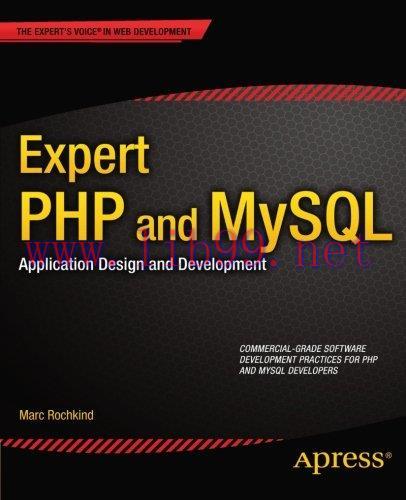 [FOX-Ebook]Expert PHP and MySQL: Application Design and Development