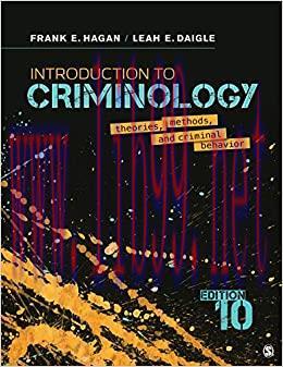 (PDF)Introduction to Criminology: Theories, Methods, and Criminal Behavior