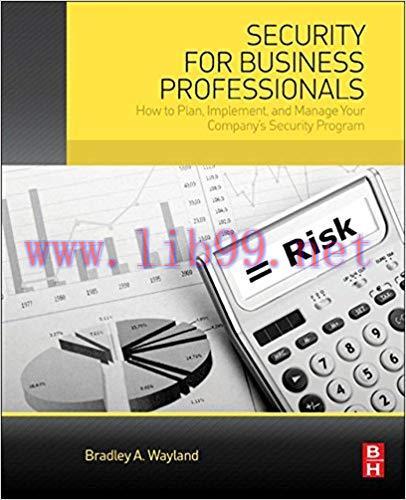 (PDF)Security for Business Professionals: How to Plan, Implement, and Manage Your Company’s Sec...