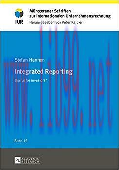 (PDF)Integrated Reporting: Useful for investors? (Muensteraner Schriften zur Internationalen Un...