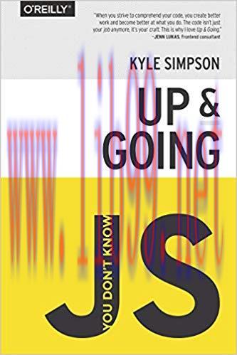 You Don’t Know JS: Up & Going 1st Edition,