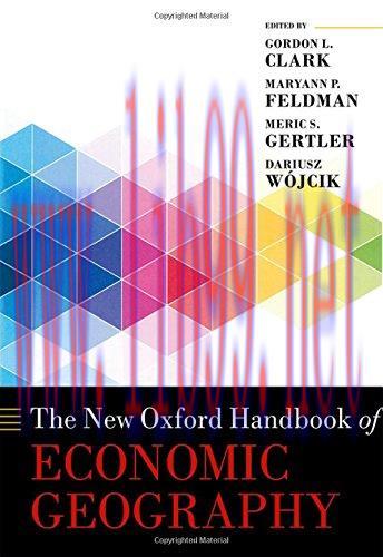 [FOX-Ebook]The New Oxford Handbook of Economic Geography, 2nd Edition
