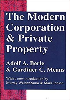 (PDF)The Modern Corporation and Private Property 2nd Edition