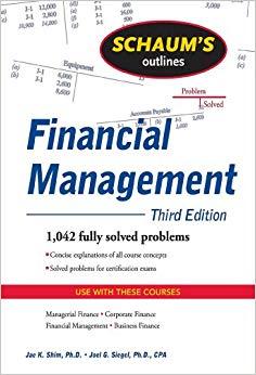 (PDF)Schaum’s Outline of Financial Management, Third Edition (Schaum’s Outlines) 3rd Edition
