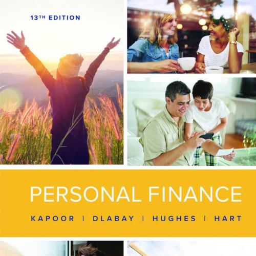 Personal Finance 13th Edition by Jack Kapoor - Dean Karlan