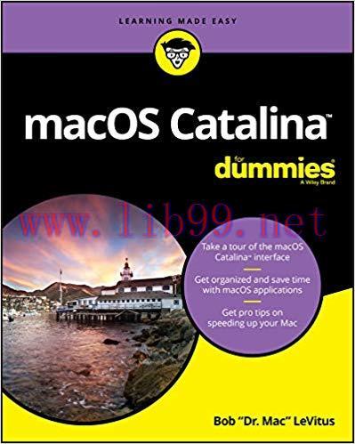 macOS Catalina For Dummies (For Dummies (Computer/tech)) 1st Edition,
