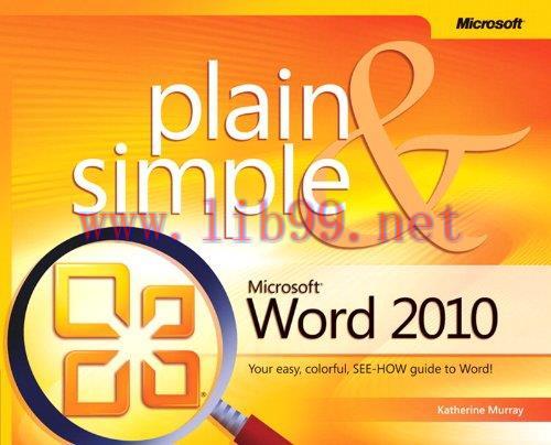 [FOX-Ebook]Microsoft Word 2010 Plain & Simple