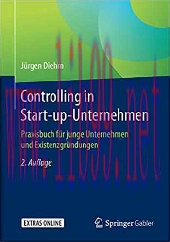 (PDF)Controlling in Start-up-Unternehmen: Praxisbuch für junge Unternehmen und Existenzgründung...