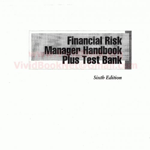 2011 FRM HandBook 6th