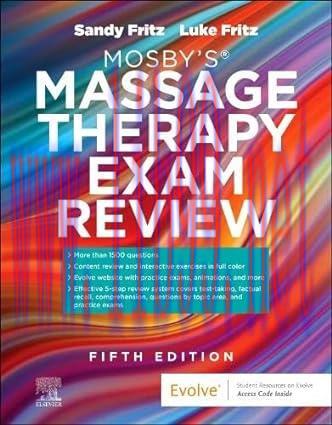 [AME]Mosby’s® Massage Therapy Exam Review, 5th edition (ePub+Converted PDF)