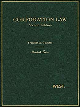 (PDF)Gevurtz’s Corporation Law, 2d (Hornbook Series) 2nd Edition