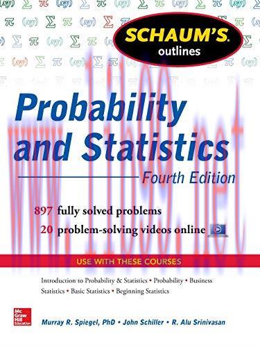 [FOX-Ebook]Schaum's Outline of Probability and Statistics, 4th Edition