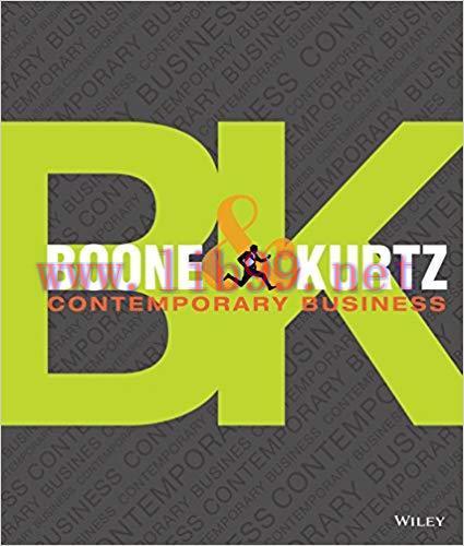 [PDF]Contemporary Business, 16th Edition [David L. Kurtz]