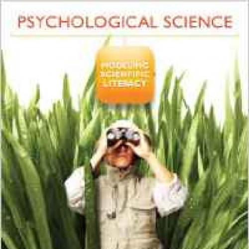Psychological Science Modeling Scientific Literacy