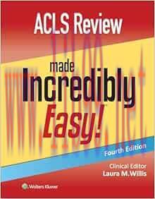 [AME]ACLS Review Made Incredibly Easy (Incredibly Easy! Series®), 4th Edition (EPUB)