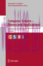 [PDF]Computer Science – Theory and Applications: 17th International Computer Science Symposium ...