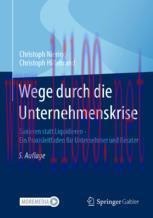 [PDF]Wege durch die Unternehmenskrise: Sanieren statt Liquidieren - Ein Praxisleitfaden für Unt...